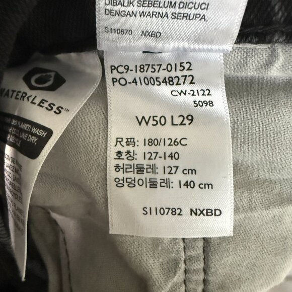 Levis 541 Athletic Taper Fit Mens Jeans 50x29 - Picture 7 of 13